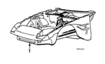 95150101139 - Body: Ft Inner Structure for Porsche: 944 Image