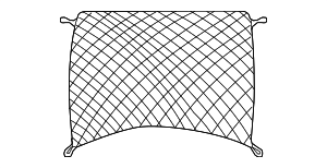 51477238403 - : Cargo Net for BMW: 740i, 740Ld xDrive, 740Li, 740Li xDrive, 750i, 750i xDrive, 750Li, 750Li xDrive, 760Li Image