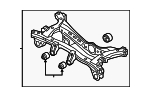 554052S110 - Suspension: Cross-member for Kia: Sportage Image