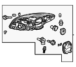31299853 - : 2010-2013 Volvo C30 - Headlamp Assembly for Volvo: C30 Image