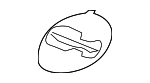 31213142 - Electrical: Headlamp Assembly Cap for Volvo Image