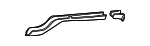 19258582 - Body: Rear Rail for Chevrolet: Impala, Impala Limited Image
