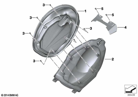Luggage System for 2011 BMW-Motorrad C 600 Sport #1