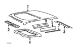 MB233433 - : Side Rail for Mitsubishi Image