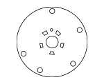 4261112A10 - : Wheel, Steel for Scion: xB Image