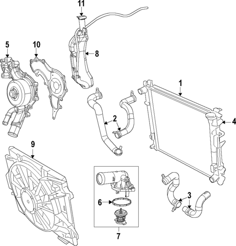 Water Pump for 2013 Dodge Grand Caravan #1