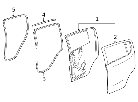 Door & Components for 2019 Chevrolet Spark #0