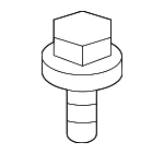 90109A0061 - Body: Grille Bolt for Toyota Image