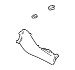 5543533030C0 - Body: Finish Panel for Lexus: ES300, ES330 Image