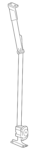 5JJ801D5AD - Electrical: Retractor Assembly for Mitsubishi Image