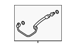 NA6W61461 - HVAC: Front AC Hose for Mazda Image