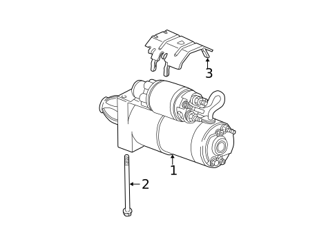 Starter for 2000 Chevrolet Silverado 1500 #0