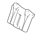 7107724590D2 - : Seat Back Cover for Lexus Image