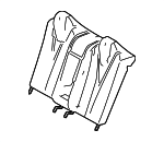 7150724060 - Body: Seat Back Pad for Lexus: RC F Image