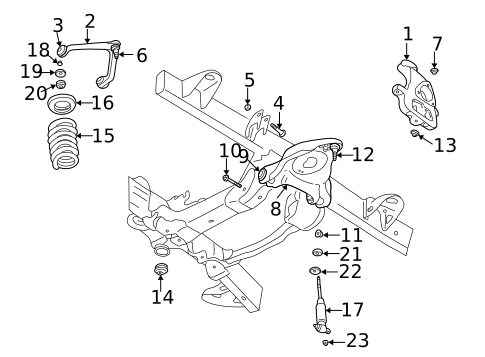 Suspension, Springs & Related Components for 2005 Dodge Ram 1500 #0