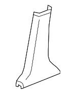 84121TYAA01ZA - Body: Lower Center Pillar Trim for Acura Image