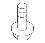 9015960393 - Body: Cover Panel Screw for Lexus: LX570 Image