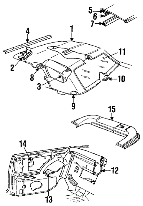Cover & Components for 1992 INFINITI M30 #0