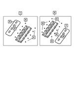 6512257AA - Engine: Double Ended Stud, Left Side for Jeep: Grand Cherokee, Grand Cherokee L, Grand Wagoneer, Wagoneer, Wrangler | Ram: 1500, 2500, 3500 Image