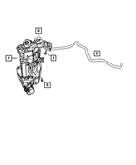 68026583AB - Cooling: Washer And Coolant Reservoir for Chrysler: Aspen | Dodge: Durango Image