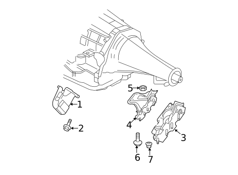 Engine & Trans Mounting for 2007 Dodge Ram 1500 #1