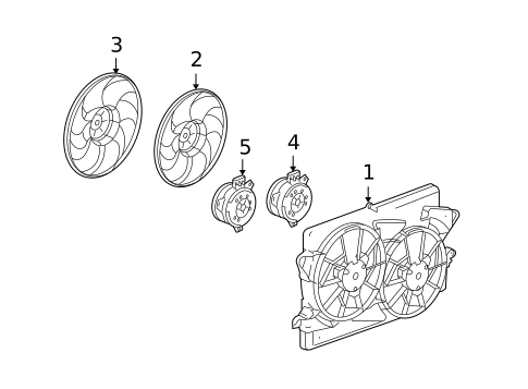 Cooling Fan, Clutch & Motor for 2007 Pontiac Torrent #0