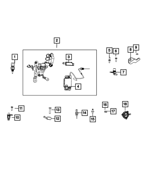 Sensors for 2023 Jeep Grand Cherokee #0