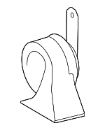 865200R010 - Electrical: Low Note Horn for Scion: xD | Toyota: 4Runner, Camry, Celica, Corolla, Corolla Cross, Highlander, Land Cruiser, Prius, Prius Prime, RAV4, RAV4 Prime, Yaris Image