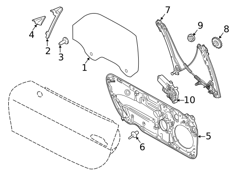 Door for 2014 Porsche Cayman #1