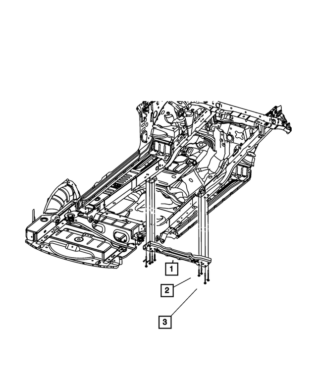 6508298AA - : Hex Head Screw And Washer, Mounting, Outboard for Mopar Image