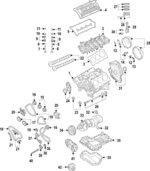 59103011FM - Engine: Cylinder Block for Audi Image