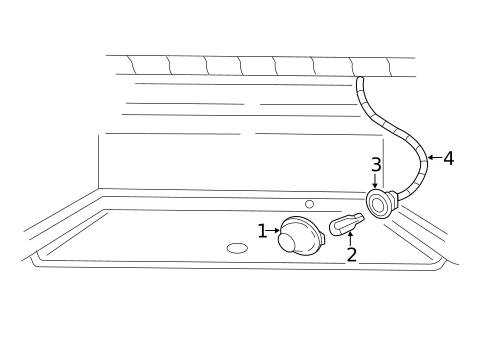 License Lamps for 2013 Ford F-250 Super Duty #0