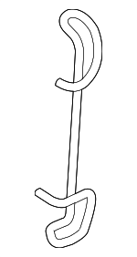 8J0615269 - Brakes: Retainer Spring for Audi: TT Quattro, TTS Quattro Image