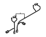 4H0971366S - : Wire Harness for Audi: A8 Quattro Image