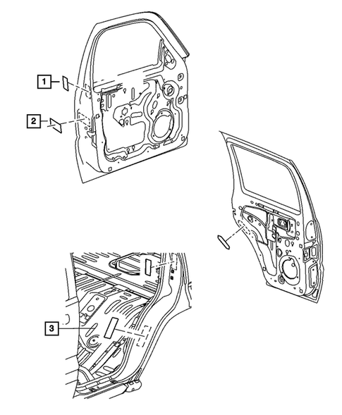 Doors for 2008 Dodge Nitro #0