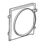 5L5Z8146A - Cooling System: Shroud for Ford: Ranger Image