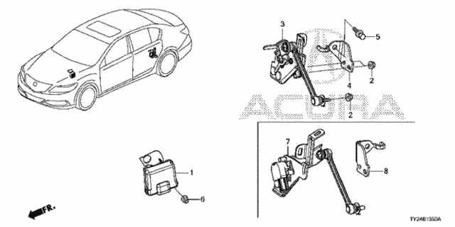 Auto Leveling Control for 2017 Acura RLX #0