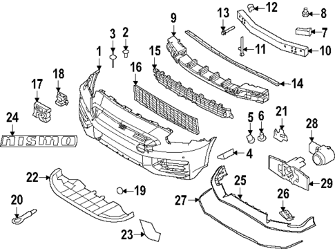 Parking Aid for 2024 Nissan GT-R #0
