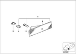63141376978 - : Side Marker Light, Rear for BMW Image