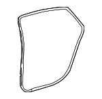 6233150060 - : Door Weather-Strip for Lexus: LS500, LS500h Image