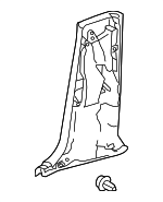 6240150010E1 - : Lower Center Pillar Trim for Lexus: LS500, LS500h Image