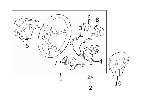 Switches, Solenoids & Actuators for 2006 Chevrolet Malibu #0
