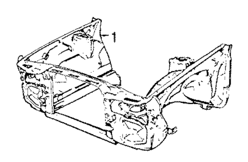 Inner Structure for 1984 BMW 733i #0