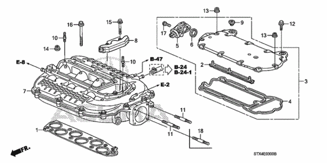 Intake Manifold for 2008 Acura MDX #0