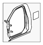 84991492 - Body: Uniside Assembly for Chevrolet: Silverado 2500 HD, Silverado 3500 HD | GMC: Sierra 2500 HD, Sierra 3500 HD Image