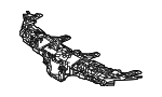 531150E040 - : Grille Bracket for Toyota Image