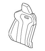 52108058471 - Body: Seat Back Pad for BMW: M2 Image