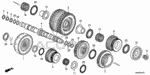22500RT4003 - Transmission - Automatic: CLUTCH ASSY., LOW for Acura Image