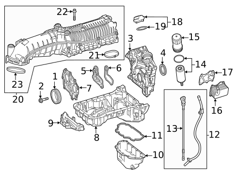 Engine Parts for 2022 Mercedes-Benz GLC 43 AMG&reg; #2