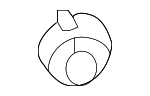 2238207500 - Body: Front Dr Speaker for Mercedes-Benz Image